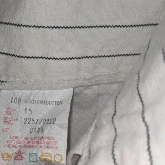 Vintage Striped Bermuda Shorts - Picture 3 of 3